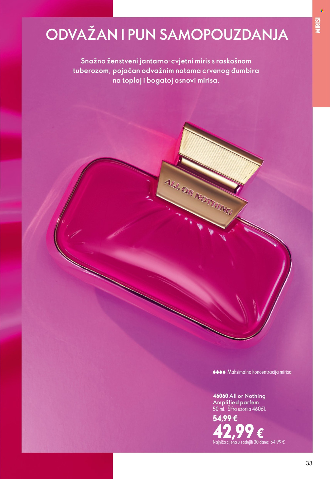 Leták Oriflame - 26.8.2026 - 15.9.2026. Strana 33