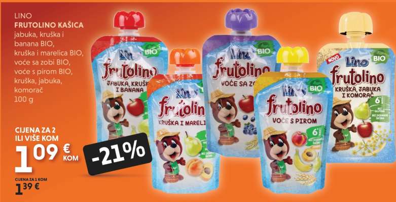 LINO FRUTOLINO KAŠICA