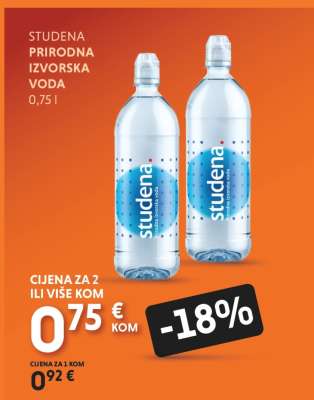 Studena Prirodna Izvorska Voda