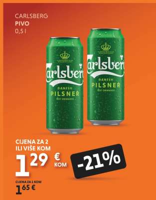 CARLSBERG pivo