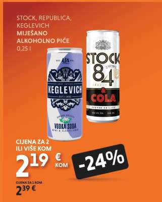 Stock, Republica, Keglevich Miješano alkoholno piće