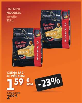 FINI MINI NOODLES kokošje