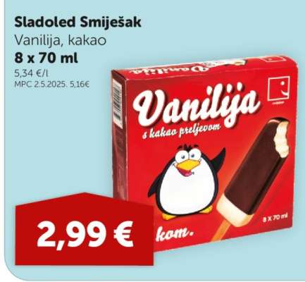 Sladoled smiješak