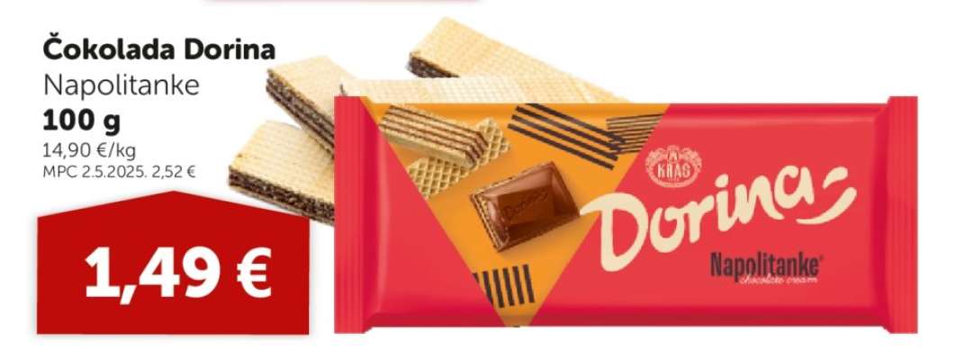Čokolada Dorina