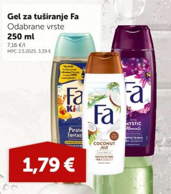 Gel za tuširanje Fa