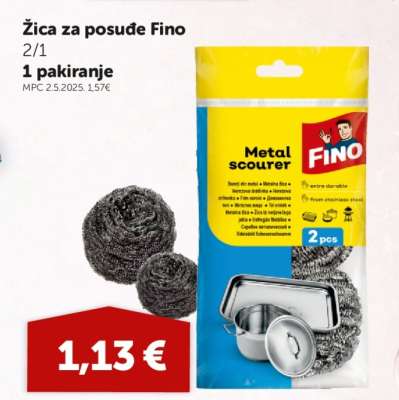 Žica za posuđe Fino