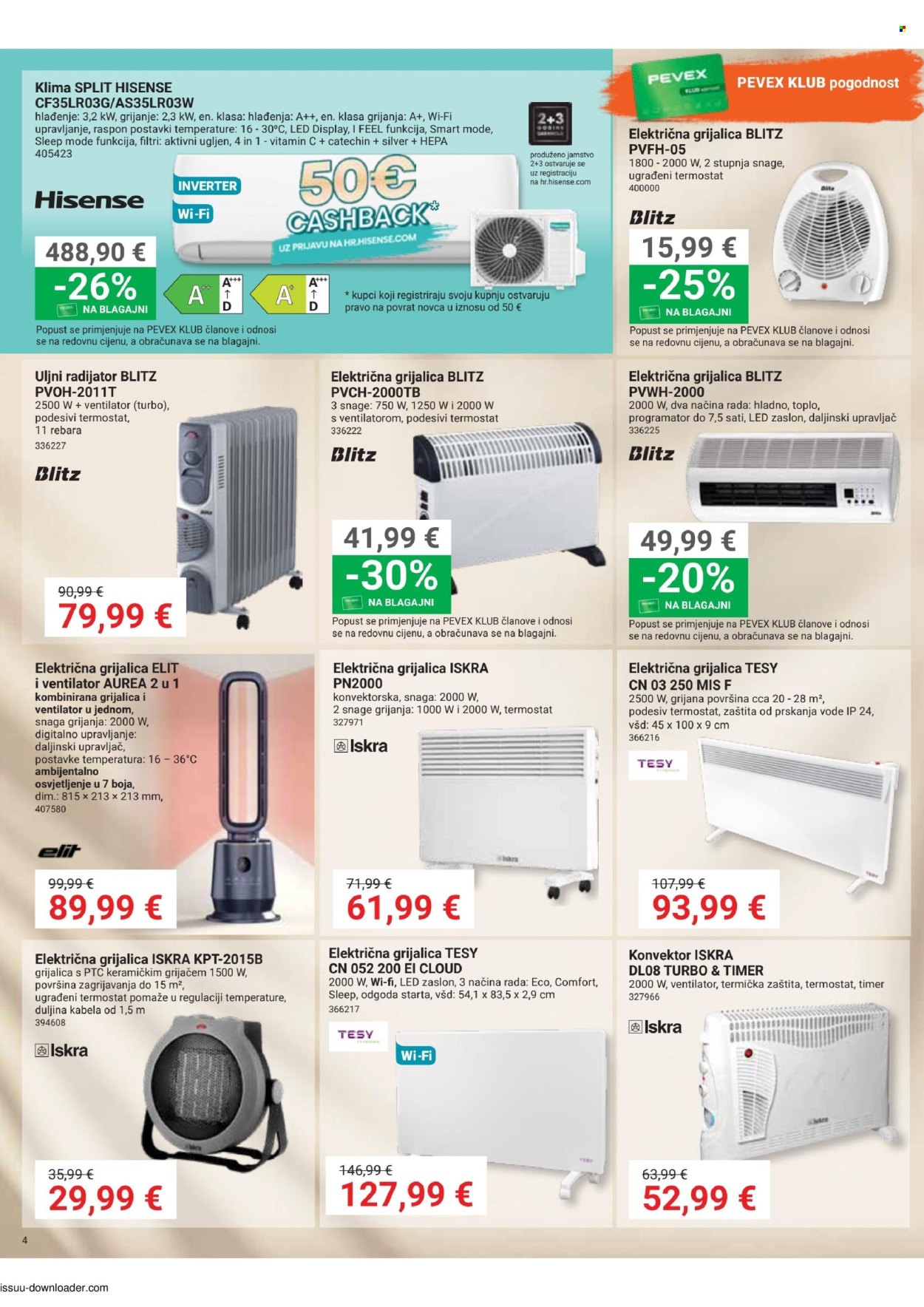 Pevex katalog - 27.08.2026. - 21.09.2026. Stranica 4