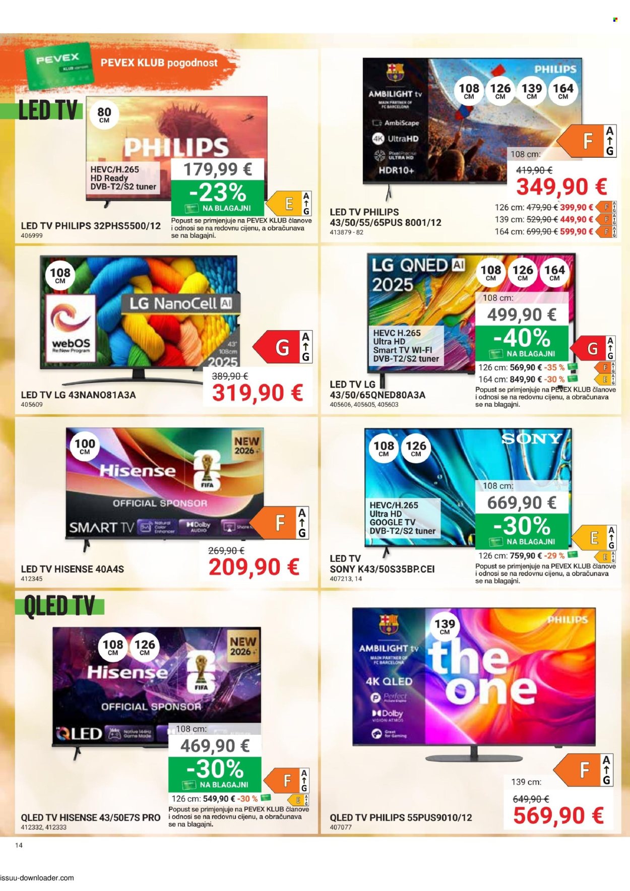 Pevex katalog - 27.08.2026. - 21.09.2026. Stranica 14