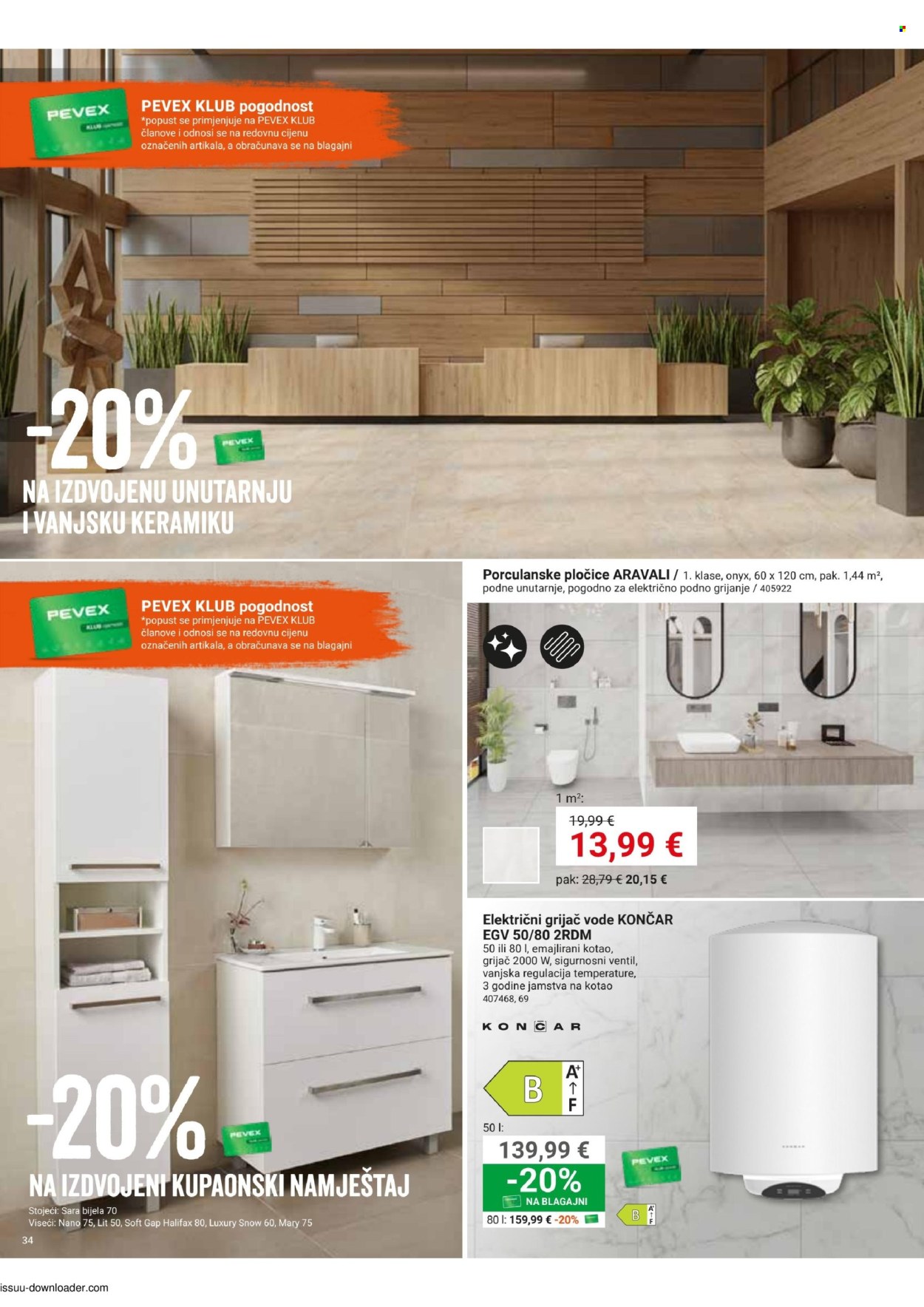 Pevex katalog - 27.08.2026. - 21.09.2026. Stranica 34