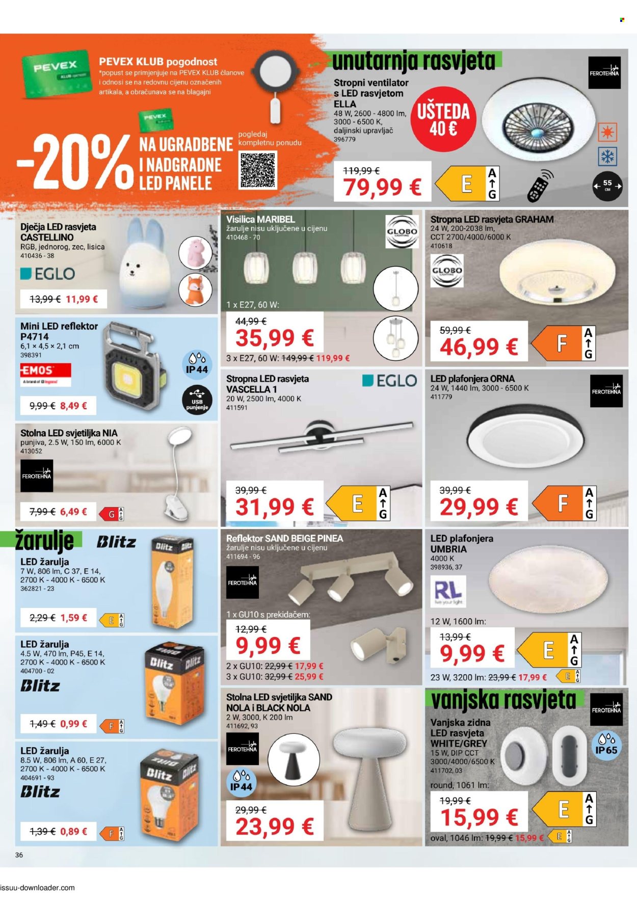 Pevex katalog - 27.08.2026. - 21.09.2026. Stranica 36