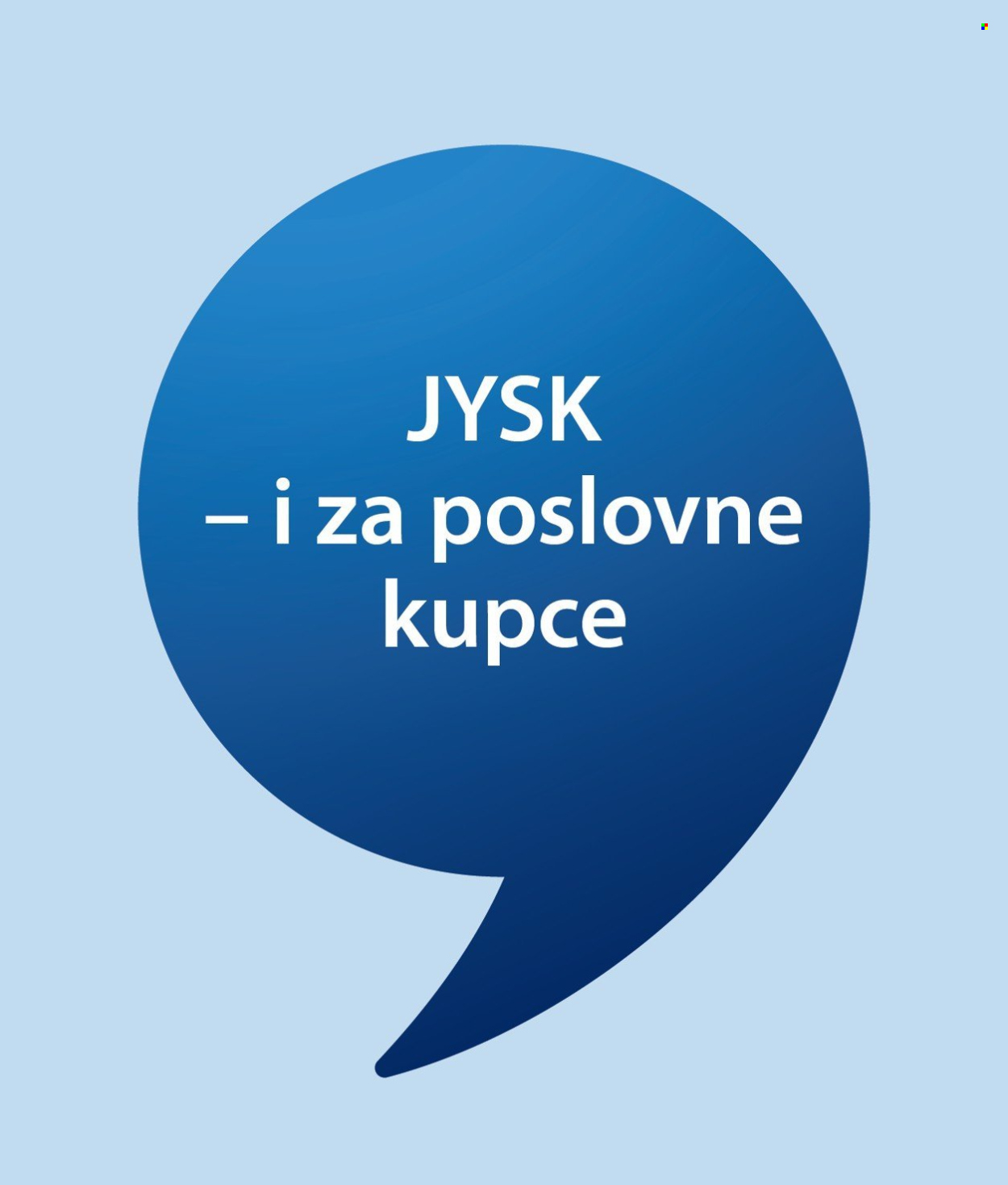 JYSK katalog - 26.08.2026. - 01.09.2026. Stranica 1