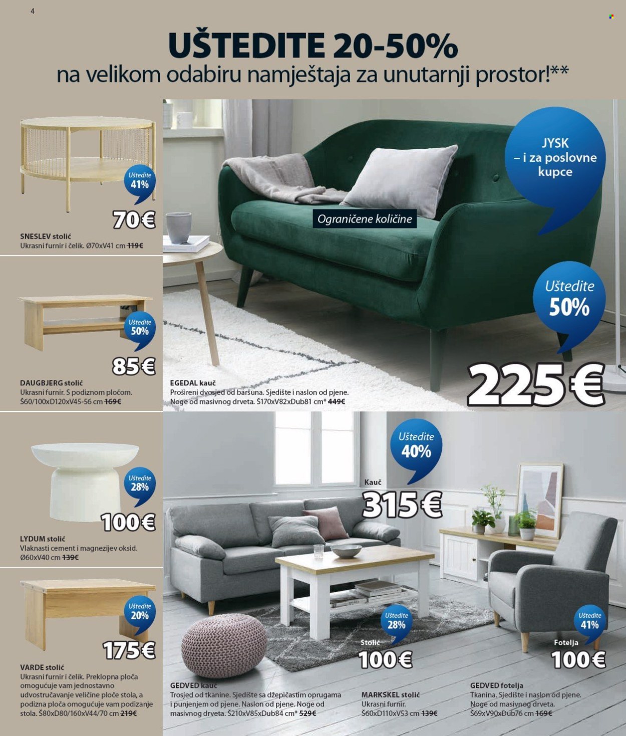 JYSK katalog - 26.08.2026. - 01.09.2026. Stranica 5