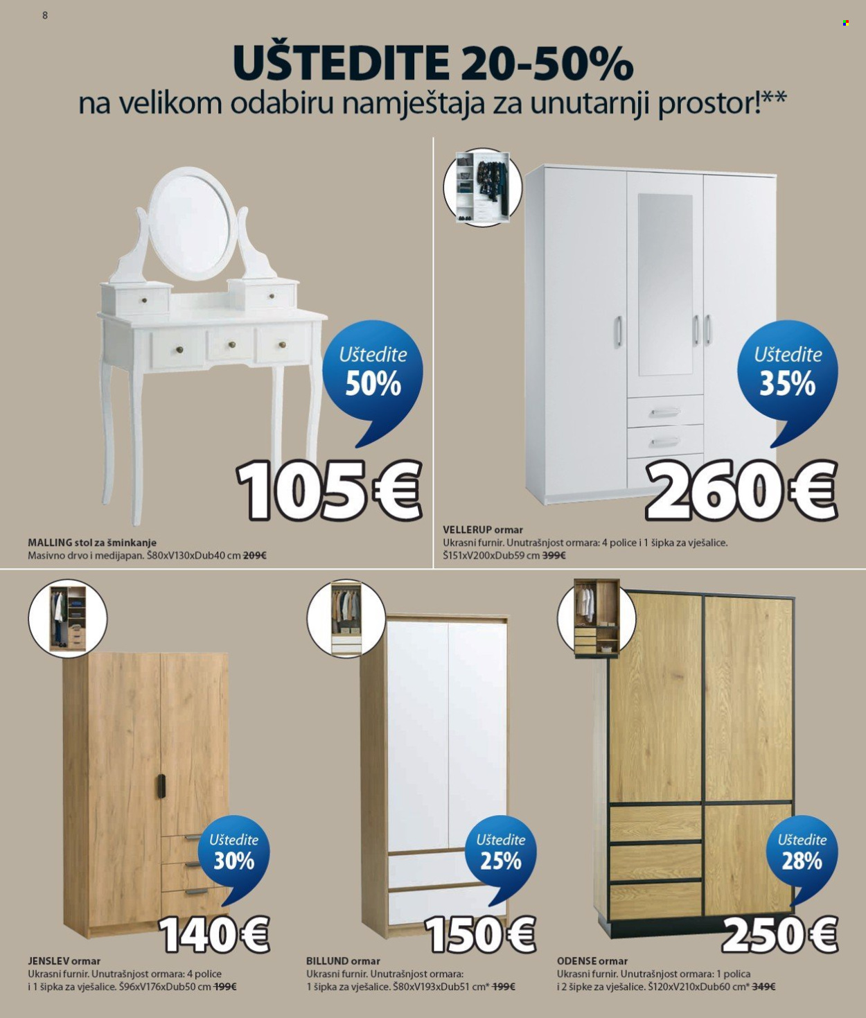 JYSK katalog - 26.08.2026. - 01.09.2026. Stranica 9