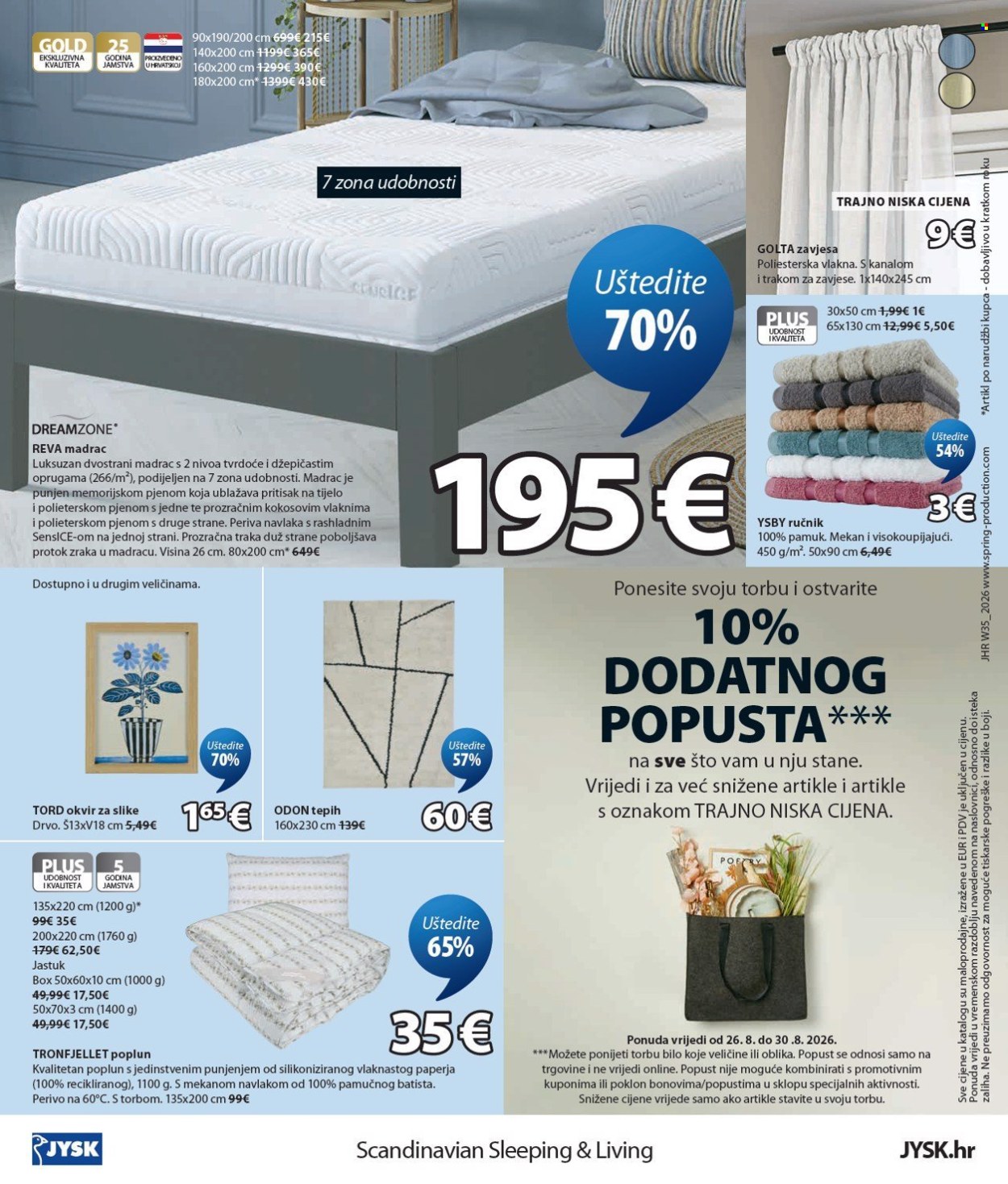 JYSK katalog - 26.08.2026. - 01.09.2026. Stranica 25