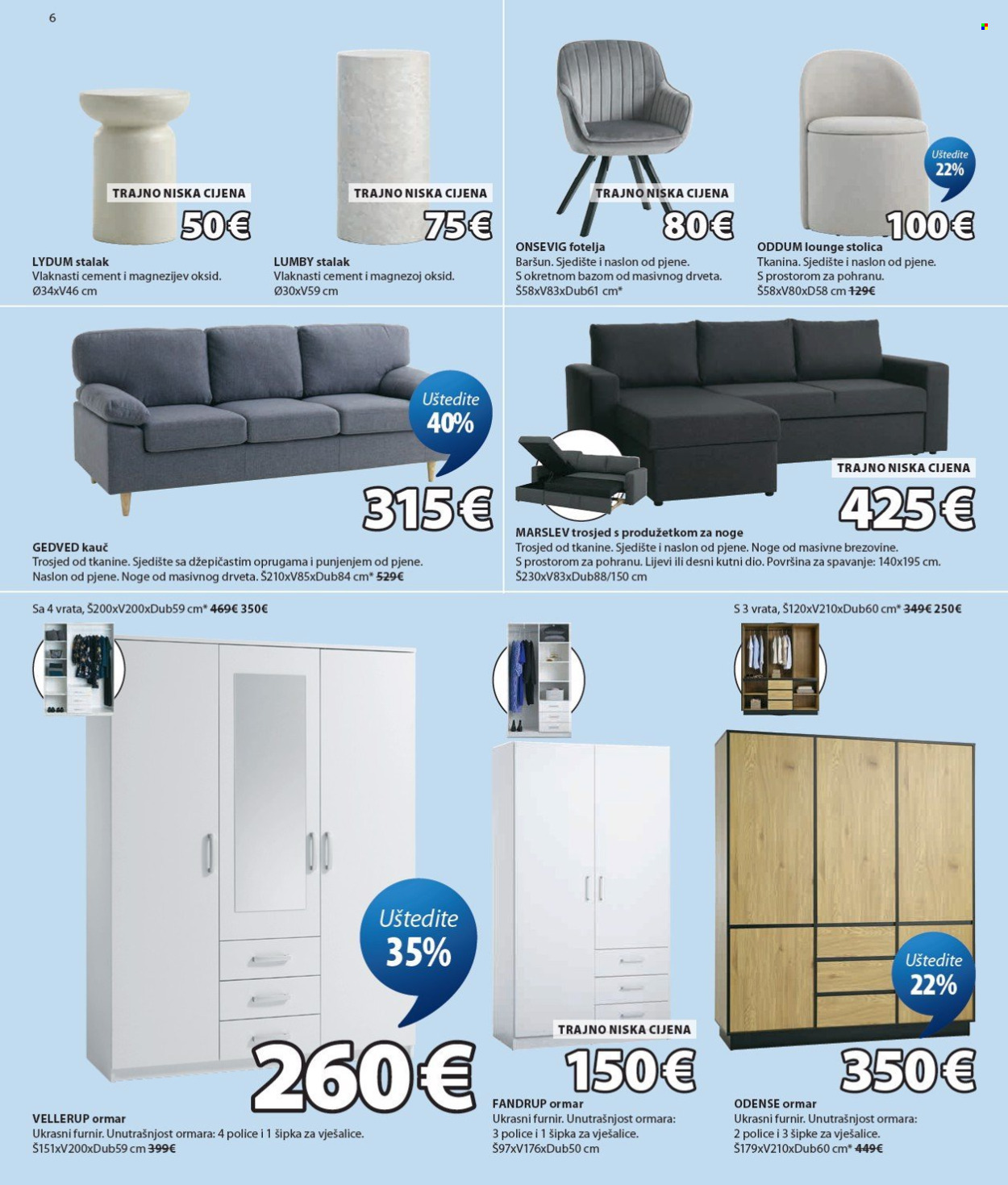 JYSK katalog - 19.07.2026. - 01.09.2026. Stranica 7