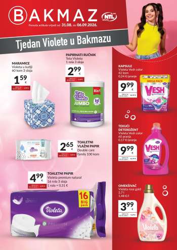 Bakmaz katalog - 31.08.2026. - 06.09.2026.