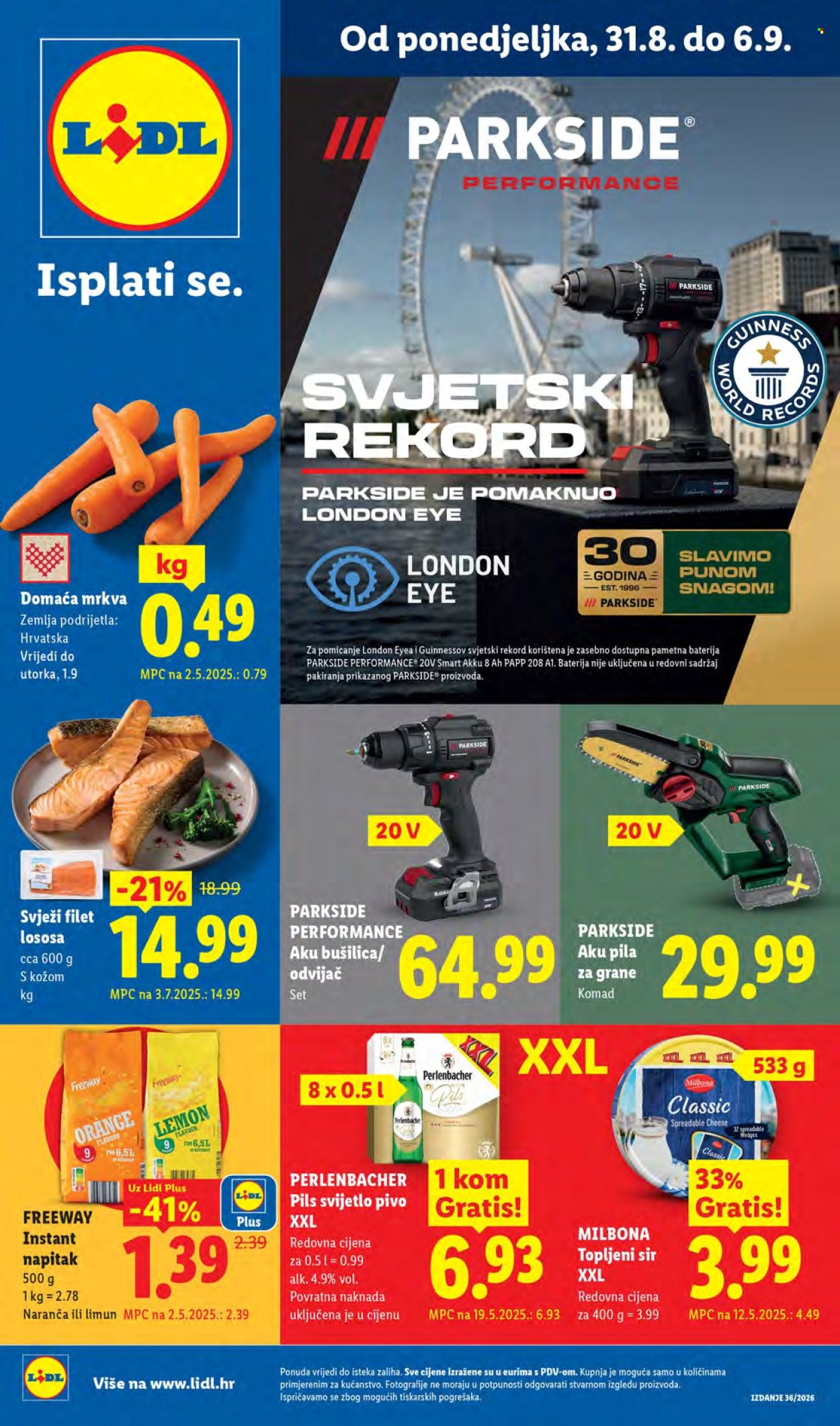 Lidl katalog - 31.08.2026. - 06.09.2026. Stranica 1