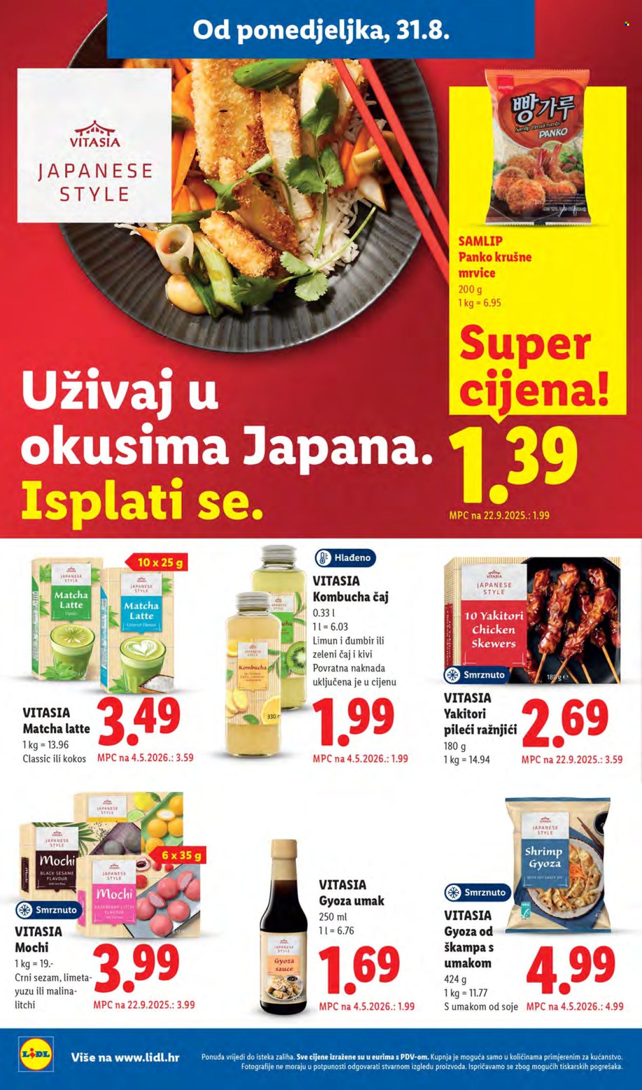 Leták Lidl - 31.8.2026 - 6.9.2026. Strana 12