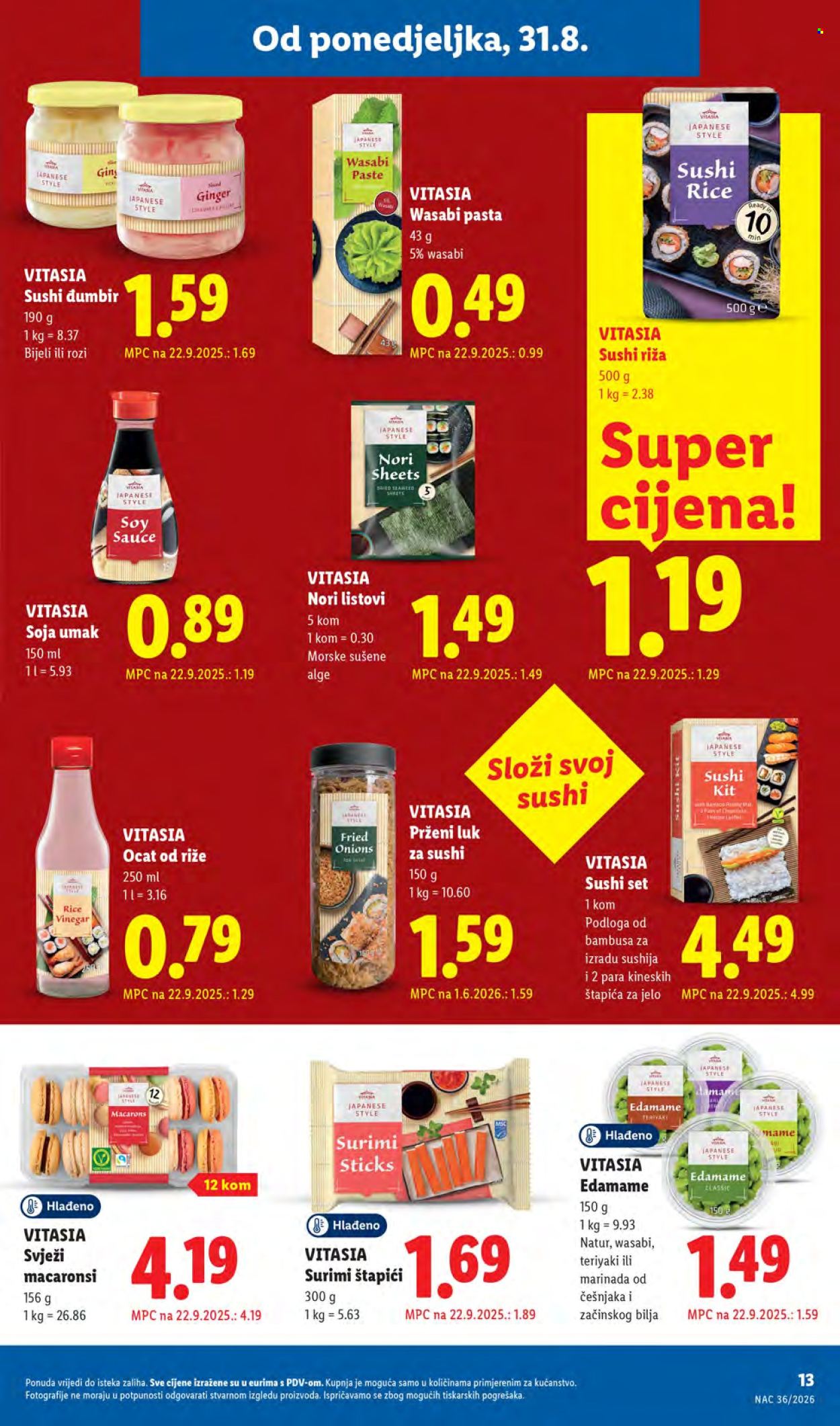 Lidl katalog - 31.08.2026. - 06.09.2026. Stranica 13