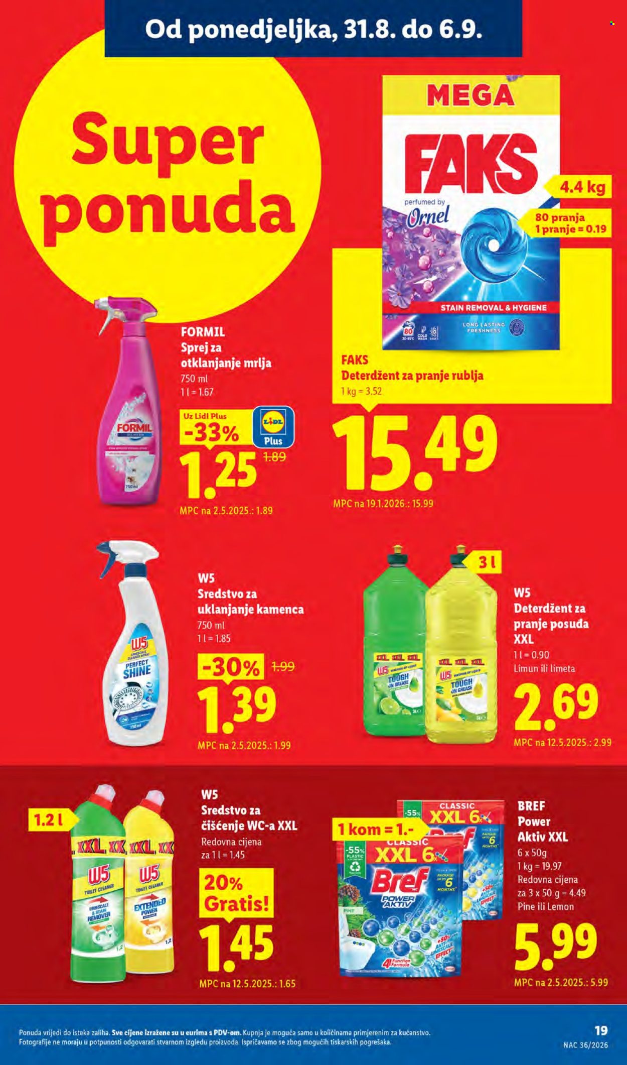 Lidl katalog - 31.08.2026. - 06.09.2026. Stranica 19