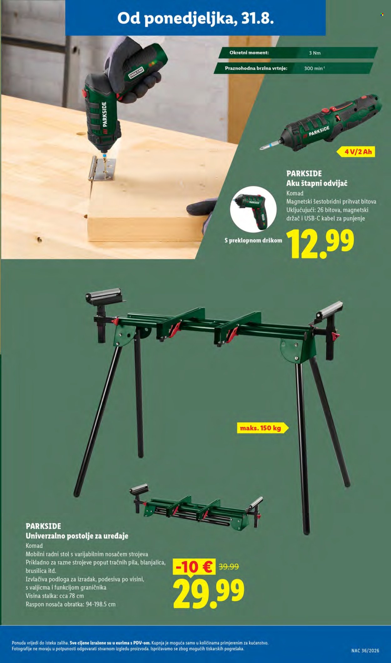Leták Lidl - 31.8.2026 - 6.9.2026. Strana 27