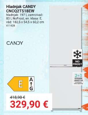 Hladnjak CANDY CNCQ2T518EW