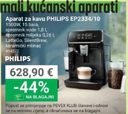 Aparat za kavu PHILIPS EP2334/10