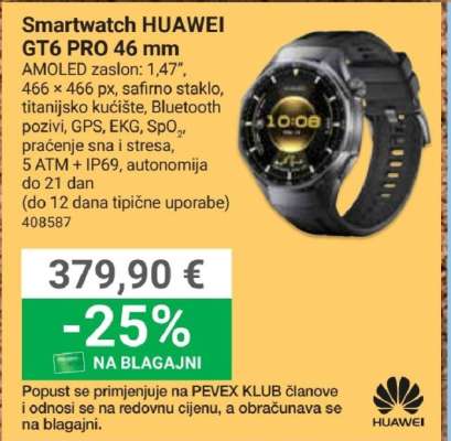 Smartwatch HUAWEI GT6 PRO 46 mm