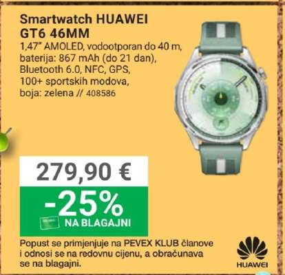 Smartwatch HUAWEI GT6 46MM