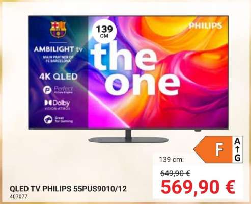 QLED TV PHILIPS 55PUS9010/12