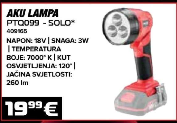 AKU LAMPA PTQ099 - SOLO