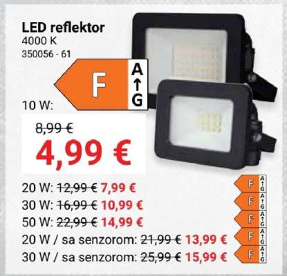 LED reflektor