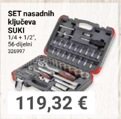 Set nasadnih ključeva SUKI