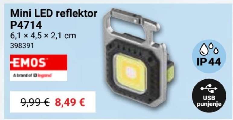Mini LED reflektor P4714