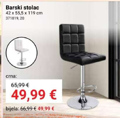Barski stolac