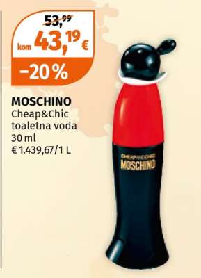 MOSCHINO Cheap&Chic toaletna voda