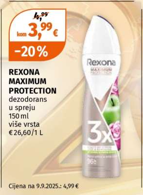 REXONA Maximum Protection