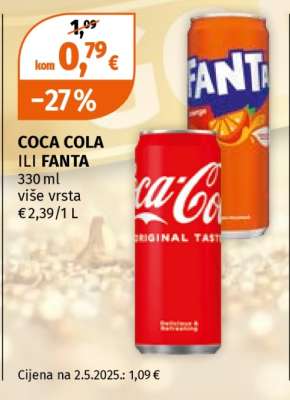 COCA COLA ILI FANTA