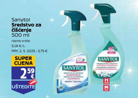 Sanytol Sredstvo za čišćenje