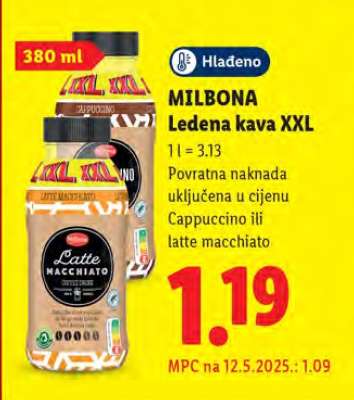 Milbona Ledena kava XXL