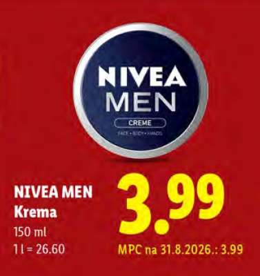 NIVEA MEN KREMA