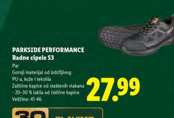 PARKSIDE PERFORMANCE Radne cipele S3