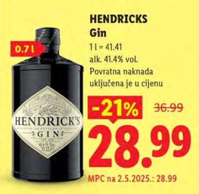 HENDRICKS Gin