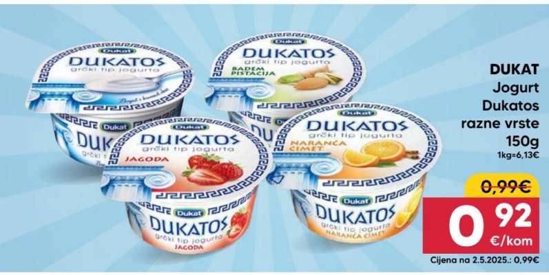 DUKAT JOGURT DUKATOS