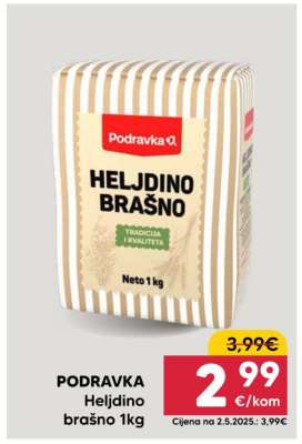 PODRAVKA Heljdino brašno 1kg
