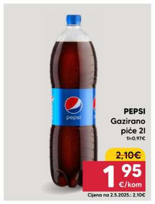 PEPSI Gazirano piće 2l