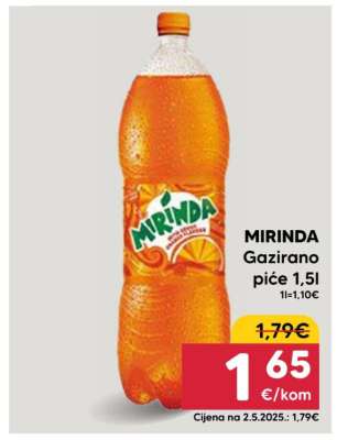 MIRINDA Gazirano piće 1,5l