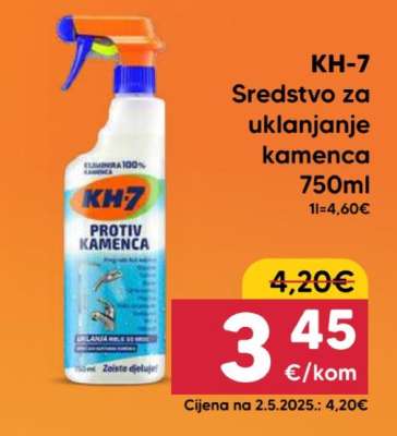KH-7 Sredstvo za uklanjanje kamenca 750ml