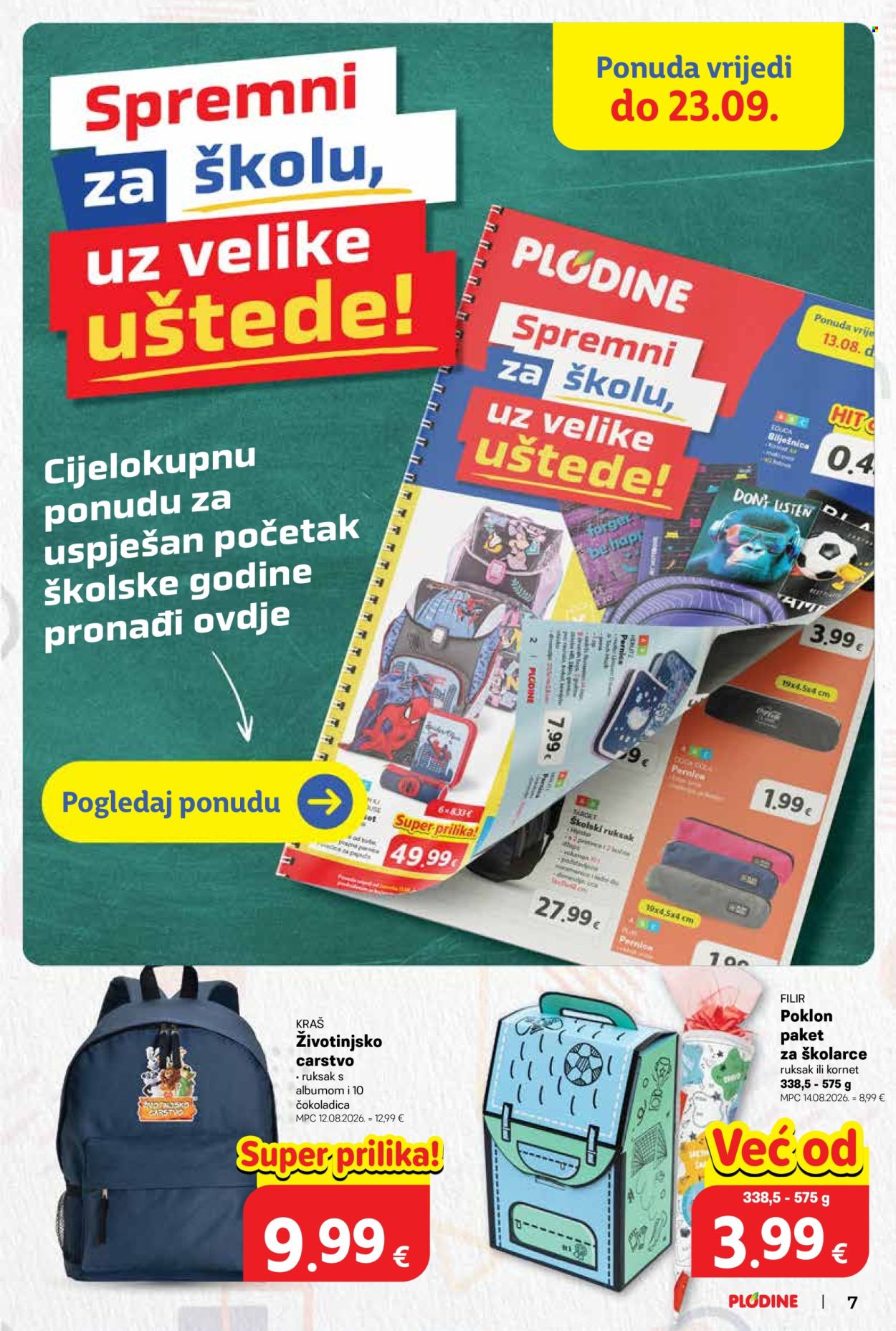 Leták Plodine - 2.9.2026 - 8.9.2026. Strana 7