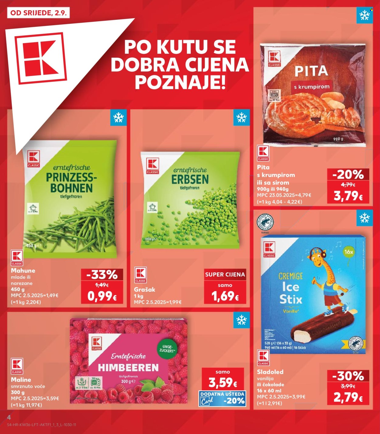 Kaufland katalog - 02.09.2026. - 08.09.2026. Stranica 4